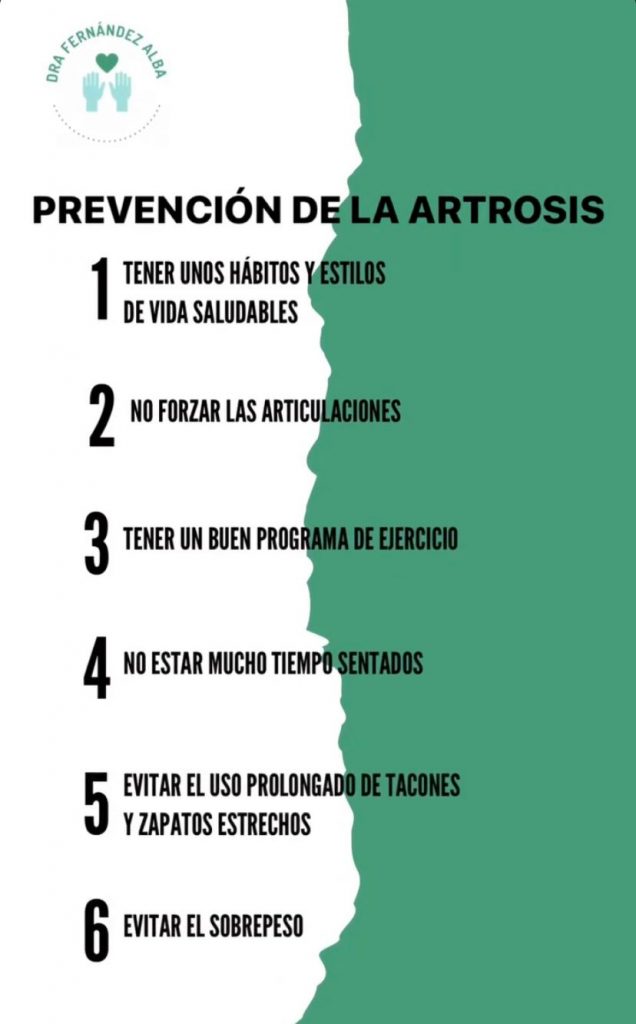 Prevención de la artrosis